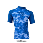 Blue Camo Themed Clothing