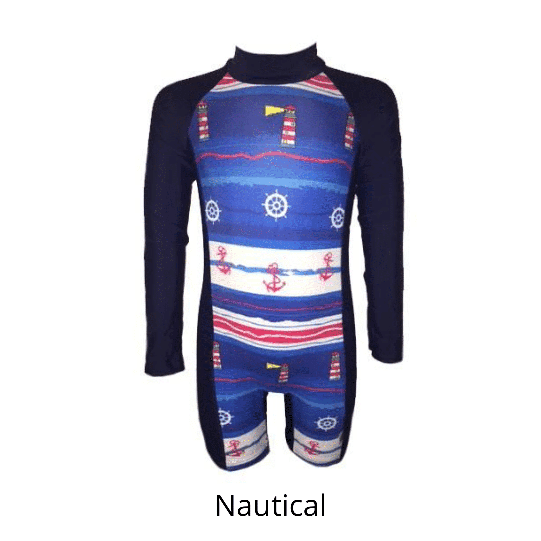 Nautical Themed Swimwear