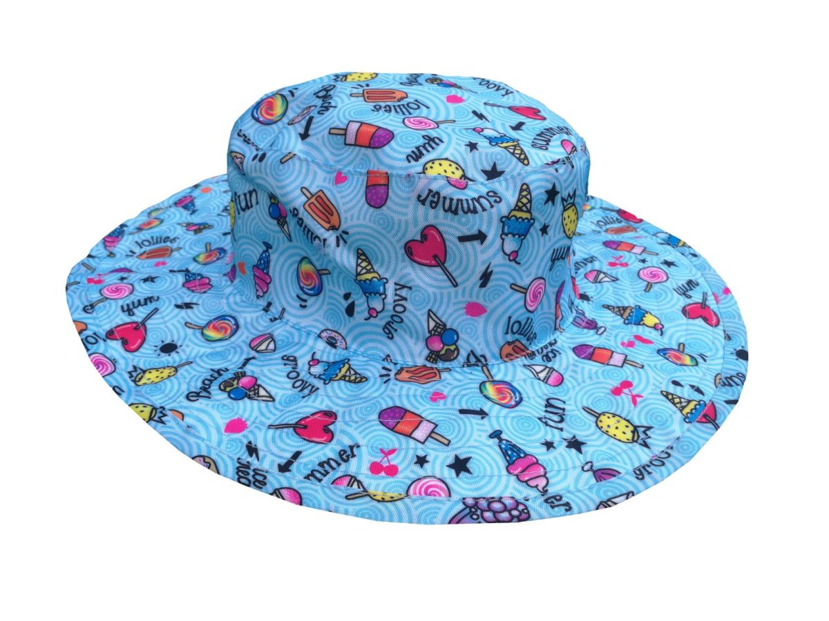 Groovy Summer Wide Brimmed Hat