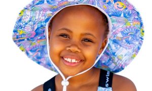 Toddler Girl Sun Hat - Wide Brim Summer Hat